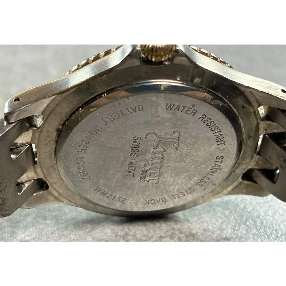 Luger Swiss Quartz Vintage Waste Management Watch WM2152 39mm Date Working